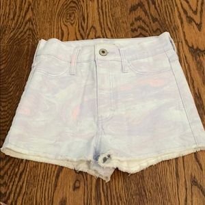 Abercrombie Kids Girls Pastel Marble Shorts